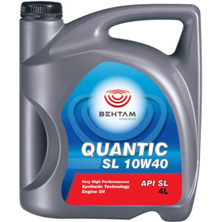 روغن موتور بهتام کوانتیک پلاس ۱۰W40 مدل SL حجم 4 لیتر
